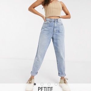 NEW Missguided petite riot mom jeans